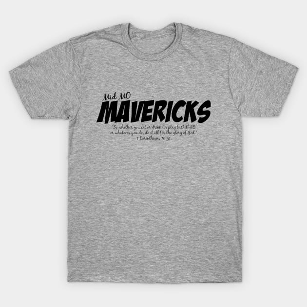 Mavericks Text T-Shirt by MavSales